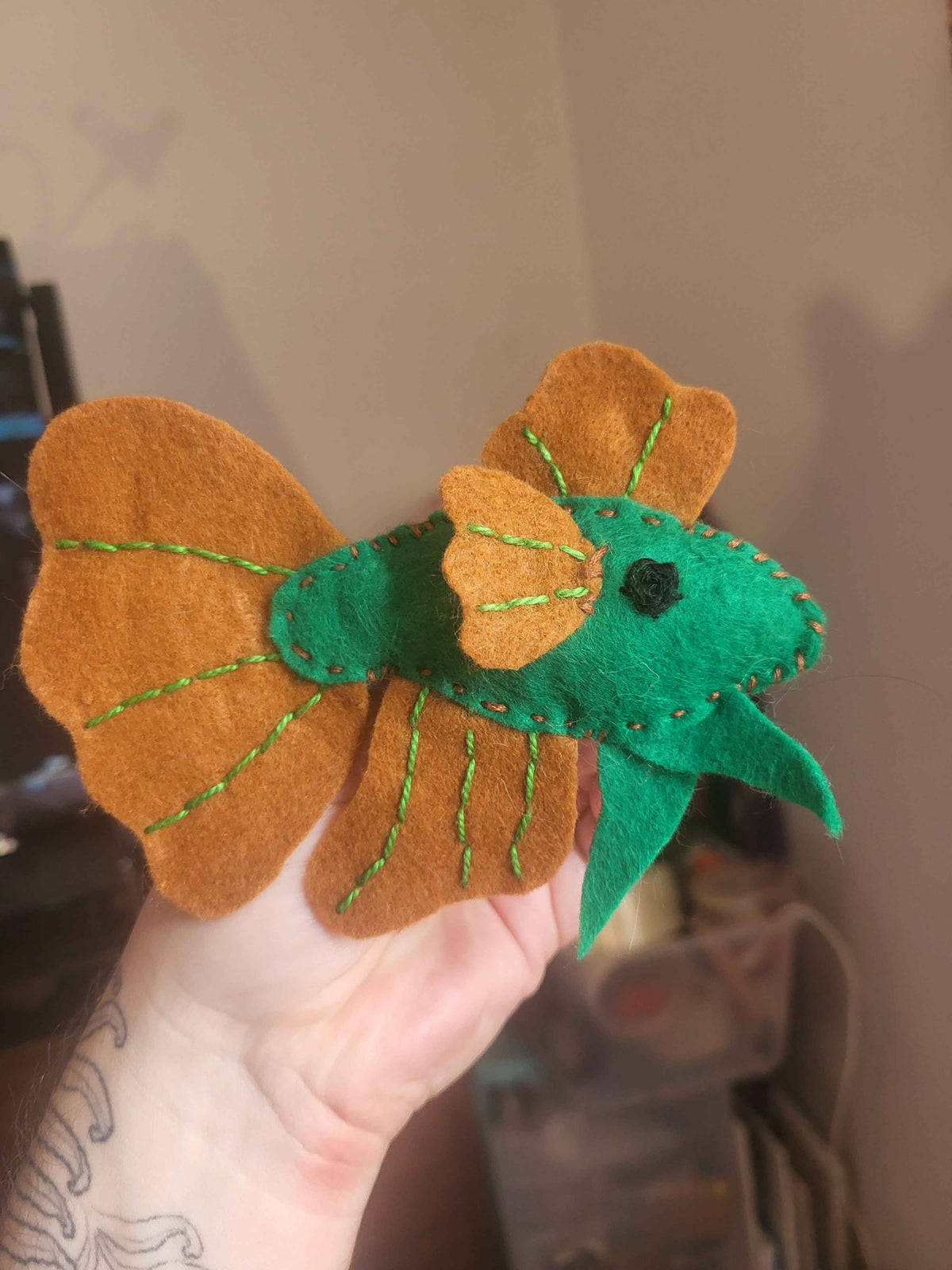 Random Felt Betta Fish