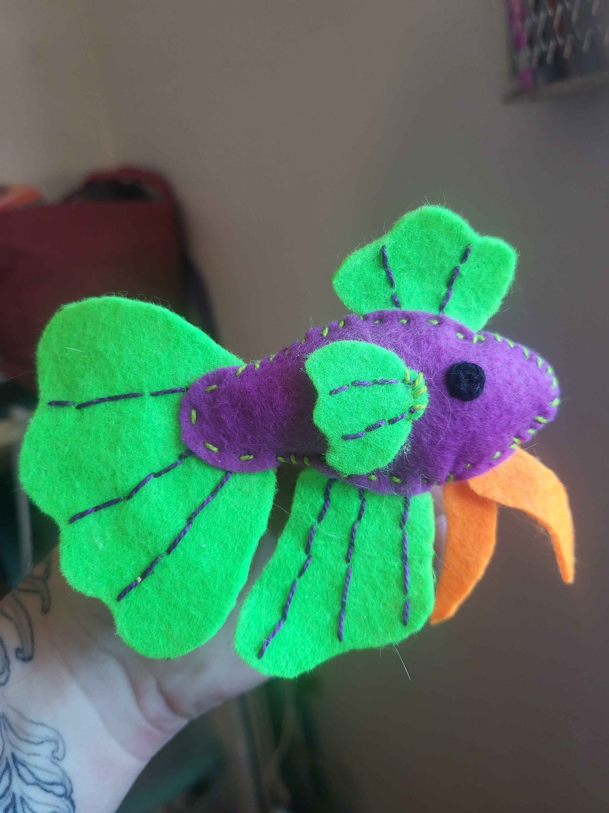 Random Felt Betta Fish