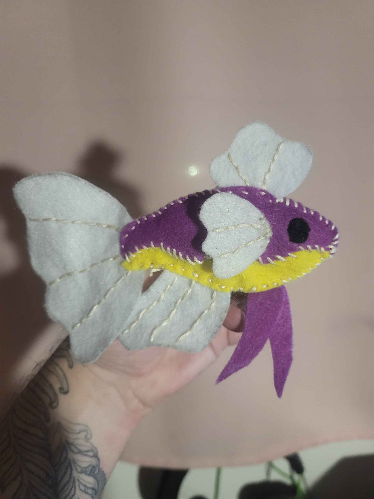 Custom Felt Betta Fish